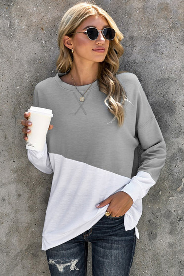 patchwork sweatshirt