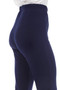 Women's slim-fit capri trousers in a comfortable stretch fabric.