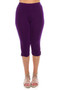 Premium stretch-blend cropped pants for modern women's fashion.