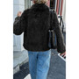"Elegant women's boutique outerwear: The Plush Heritage Faux Fur Jacket."
