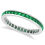 Brilliant Emeralds and White Gold