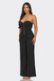 Black and white pinstripe matching set