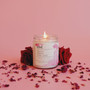 9oz glass jar intention candle