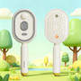 Frizz reduction spray brush