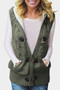 chunky knit hooded vest