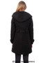 quiet luxury draped coat