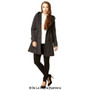 chic waterfall shawl coat