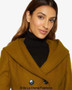 evening date night hooded overcoat