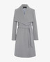 Waterfall Lapel Double Breasted Duster Coat