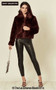 faux fur cropped jacket