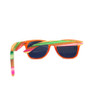 Colorful bamboo shades