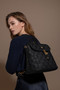 small black backpack for women