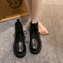 women's round toe ankle boots