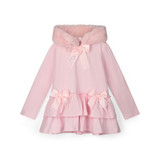 Adee Alina Fur Hood Legging Set Pink