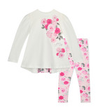 Adee Ayla Rose Print Insert Leggings Set
