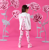 Adee Ayla Rose Print Insert Leggings Set