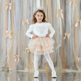 Adee Blair Tulle Skirt Set Snow White