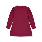 Adee Alyssa Fur Handbag Dress Deep Cherry