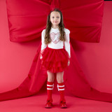 Adee Blair Tulle Skirt Set Snow White