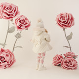 Little A Dolly Quilted Jacket Snow White