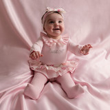 Little A Deena Rose Print Jam Pant Set