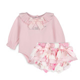 Little A Deena Rose Print Jam Pant Set