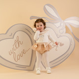 Little A Emeyle Tulle Jam Pant Set