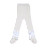 Little A Divine Bow Tights Snow White