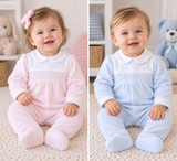 Deolinda Smocked All in one DBI26126 Pink