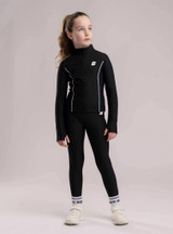 Bonini Piping Sport Zipper Revive Black BNC016