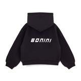 Bonini Piping Sport Logo Hoody Revive Black BNC015