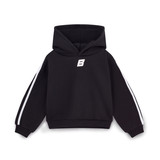 Bonini Piping Sport Logo Hoody Revive Black BNC015