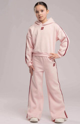 Bonini Piping Sport Logo Hoody Revive Pink BNC015