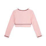 Bonini Long Sleeves Sport Top Revive Pink/ Burgundy BNC018