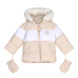 Mitch & Son Mini Dan Padded Jacket Beige