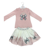 Giorgio Bambini Skirt Set Handbag Pink YG 13 Giorgio Bambini Skirt Set Handbag Pink YG 13