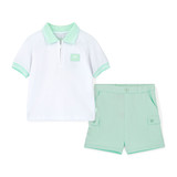 Mitch & Son Oakland Polo Short Set Blue