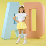 Adee Stevie Skort Set with Sequin Artwork