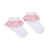 Little A Ona Tulle Socks White