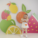 Little A Palmer Fruit Print Leggings Set