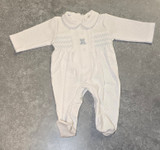 Deolinda All in One Smocked Rabbit Detail DBV26102 Blue