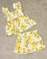 Deolinda Lemon Short Set