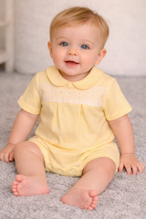 Pex Sprig Romper Lemon