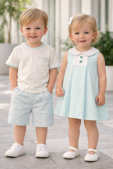 Sardon Mint Green Dress 26AB-83