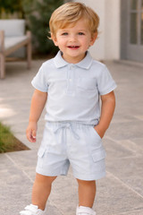 Mintini 2 Piece Polo Top & Short Set MB6958