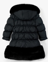 PREORDER Adee Rhia Long Back to School Coat Black