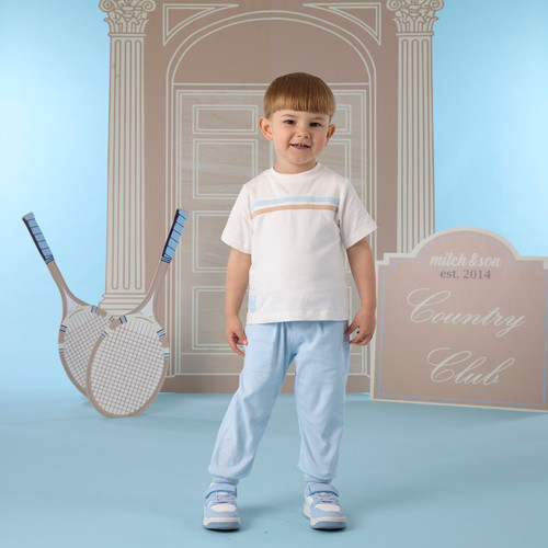 Mitch & Son Sammy Short Sleeve T-Shirt Snow White
