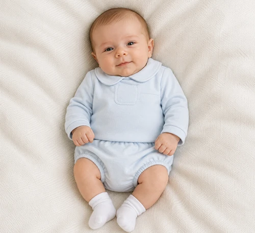 Pastels & Co Jam Pants Set Arlo Blue