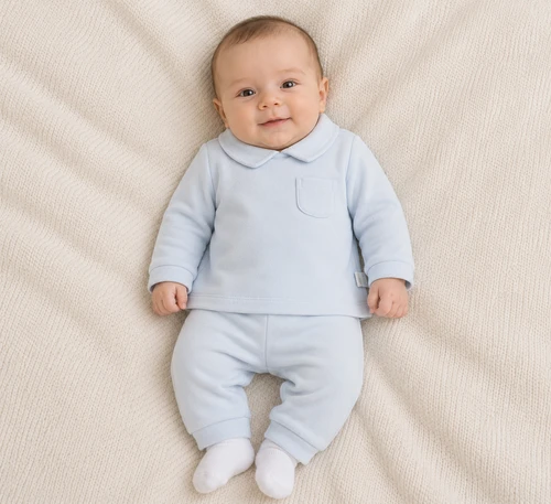 Pastels & Co Asher 2 Piece Set Blue