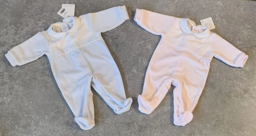 Deolinda Smocked All in one DBI26126 Pink